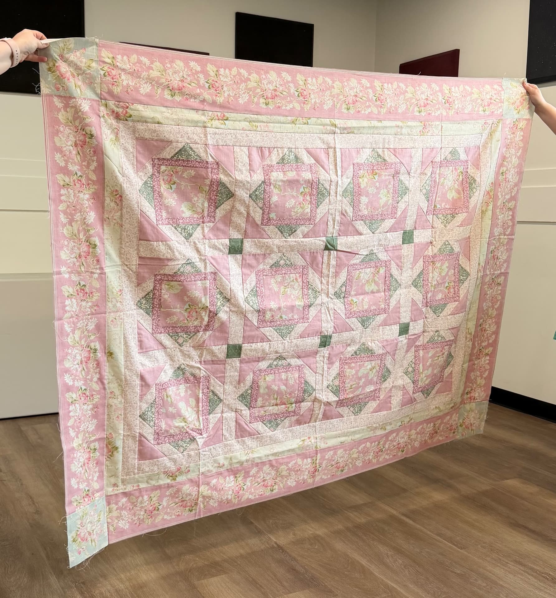A quilt made by a Northern Piecemakers member