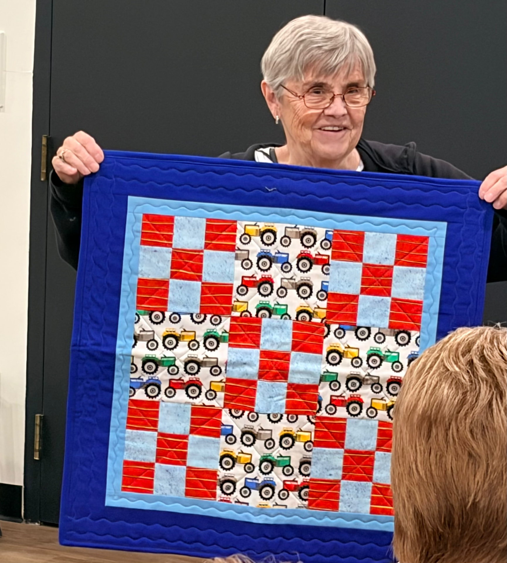 A quilt made by a Northern Piecemakers member